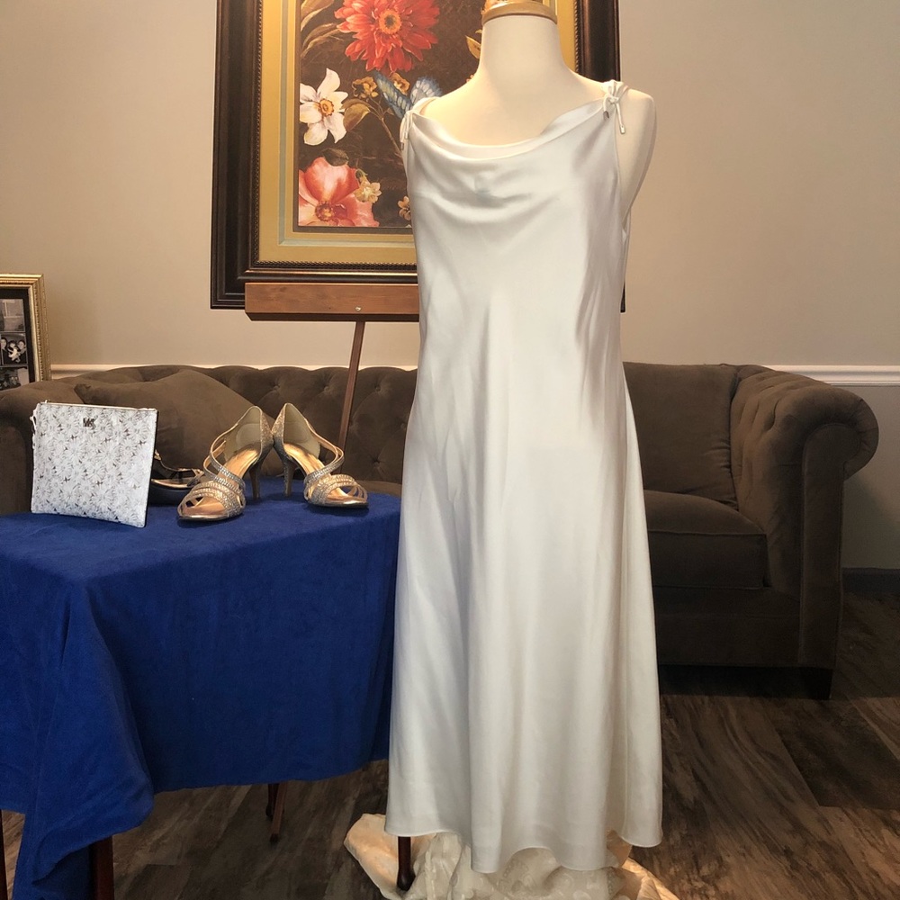 Calvin Klein White Shell Dress